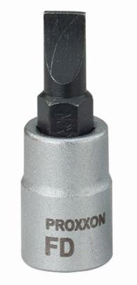 Nasadka z końcówką płaski wkrętak 8mm - 1/4 PROXXON - 33mm