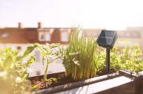 Taśma ogrodowa LED solar 2700K + czujnik zmierzchu 3m IP44 czarny / tworzywo sztuczne - 9