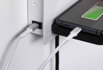 Oprawa ścienna SERRA LED DIM  USB-C RIGHT 650/200lm 2700K 230V biały matowy / czarny matowy - 5