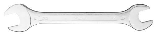 Klucz płaski dwustronny 19 x 22 mm 09-819 NEO