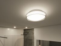 Plafoniera LUENA LED 16.5W 860lm okragła 350mm 3000K IP44 230V szkło chrom / metal - 8
