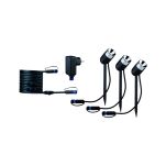 Reflektor ogrodowy Plug & Shine PIKE zestaw 3x3,5W 3000K IP67 24V antracyt / tworzywo sztuczne - 2