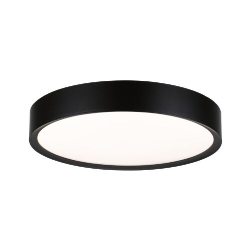 Plafoniera łazienkowa TEGA LED 22.5W 1200lm 3000/4000/6500K IP44 230V czarny matowy / tworzywo sztuczne