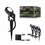 Reflektor ogrodowy Plug & Shine STING zestaw przedłużający 3x6W 3000K 520lm DIM IP67 24V antracyt / aluminum - 10