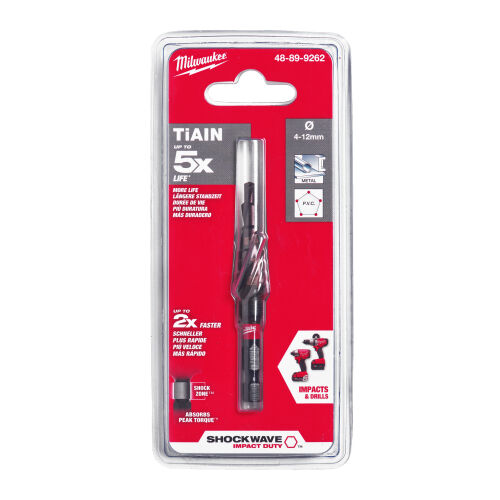 Wiertło stopniowe stożkowe Shockwave 4-12 2mm MILWAUKEE
