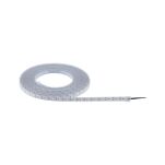 Taśma zewnętrzna LED solar 5m 2,8W DIM 3000K 51lm/m czujnik zmierzchu pilot 5V IP44 czarny / tworzywo sztuczne - 5