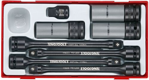 8-elementowy zestaw trzonów skrętnych Teng Tools TTTS08 Tengtools