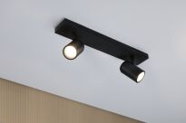 Oprawa ścienno sufitowa ZYLI GU10 max. 2x10W IP44 230V czarny matowy / metal - 3