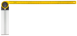 Kątomierz nastawny 750 x 340 mm 30C347 TOPEX