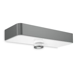 Oprawa solarna z czujnikiem ruchu i zmierzchu STEINEL Xsolar SOL-O S PIR 3,3,W 273lm 3000K IP44 IK03 antracyt / aluminium