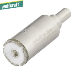 Otwornica diamentowa do płytek 25 mm Wolfcraft Ceramic