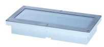 Oprawa wpuszczana ARON LED solar 40lm czujnik zmierzchu 20x10cm 3000K IP67 metal - 2