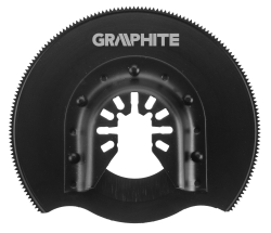 Brzeszczot półokrągły HSS do metalu 87 mm 200 zębów 56H061 GRAPHITE