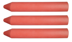 Kreda techniczna czerwona, 13 x 85 mm, 3 szt. 14A956 TOPEX