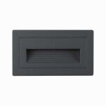 Oprawa elewacyjna LONG 4W 3000K IP44 230V czarny / aluminium - 3