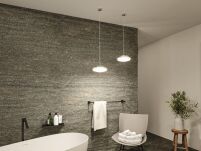 Lampa wisząca  LUENA LED 11.5W 600lm okrągła 250mm 3000K IP44 230V szkło chrom / metal - 4