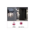Oprawa elewacyjna NEDA LED solar czujnik ruchu zmierzchu 14lm 3000k  IP4414lm  czarna - 9