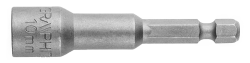 Nasadka magnetyczna 10 x 65 mm, trzpień 1/4" 57H993 GRAPHITE