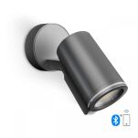 Oprawa elewacyjna z czujnikiem ruchu i zmierzchu SPOT ONE SC PIR Bluetooth Mesh 7,9W 512lm 3000K IP44  IK03 230V antracyt / aluminium - 2