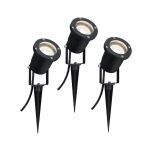 Reflektor ogrodowy SPECIAL LINE 3x3,5W GU10 3000k 230V czarny / aluminium - 2