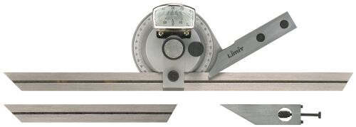 Kątomierz tarczowy - kątownik precyzyjny 150 i 300 mm LIMIT