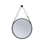 Lustro łazienkowe ścienne MIRO LED 7.5W 200lm 2700/4000/6500K 400mm IP44 230V czarny matowy - 3