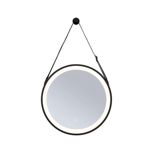 Lustro łazienkowe ścienne MIRO LED 7.5W 200lm 2700/4000/6500K 400mm IP44 230V czarny matowy