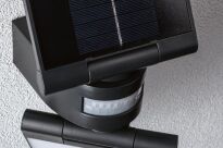 Oprawa elewacyjna LESLA LED 12.5W solar PIR 1000lm 3000K IP65 USB-C 3.6V antracyt / tworzywo sztuczne - 13