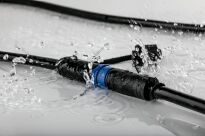 Przewód połączeniowy Plug & Shine 10m 1in-1out IP68 24V czarny / tworzywo sztuczne - 4