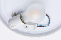 Plafoniera AXIN E27 max. 18W IP44 okrągła 255mm 230V biały / tworzywo sztuczne - 4