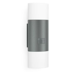 Oprawa elewacyjna z czujnikiem ruchu i zmierzchu  L910 S PIR 9,8W LED 797lm 3000K IP44  IK03 230V antracyt / aluminium