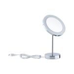 Lusterko kosmetyczne MASUA LED 4W 2700/4000/6500K +wyłącznik IP44 230V chrom / metal - 10