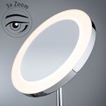 Lusterko kosmetyczne MASUA LED 4W 2700/4000/6500K +wyłącznik IP44 230V chrom / metal - 7