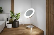 Lusterko kosmetyczne MASUA LED 4W 2700/4000/6500K +wyłącznik IP44 230V chrom / metal - 6