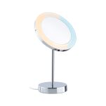 Lusterko kosmetyczne MASUA LED 4W 2700/4000/6500K +wyłącznik IP44 230V chrom / metal - 3
