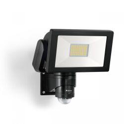 Naświetlacz z czujnikiem Steinel LS 300 S LED PIR 29,5W 4000K 2704lm IP44 IK03 230V czarny / aluminium