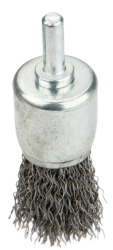 Szczotka druciana pędzelkowa z trzpieniem 24 mm 62H341 VERTO