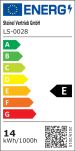Naświetlacz bez czujnika Steinel XLED home 2 LED 13,7W 3000K 1550lm IP44 IK03 230V biały / tworzywo sztuczne - 2