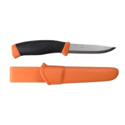 Nóż z pochwą ze stali nierdzewnej Mora Companion Orange