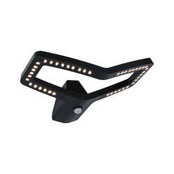 Oprawa elewacyjna ALARA LED 10W 450lm 3000K czujnik ruchu i zmierzchu IP44 230V antracyt / aluminium