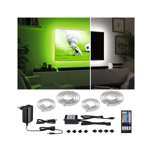 Zestaw taśma LED TV55 cali MaxLED 250 RGBW+ 20,5W 3000K 360cm 230/24V