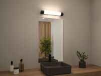 Oprawa ścienna nad lustro ORGON LED 7,5W 3000K 600lm 440mm IP44 230V czarny / aluminium - 5
